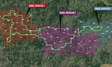 A Middle-Mile Model for Rural Operators