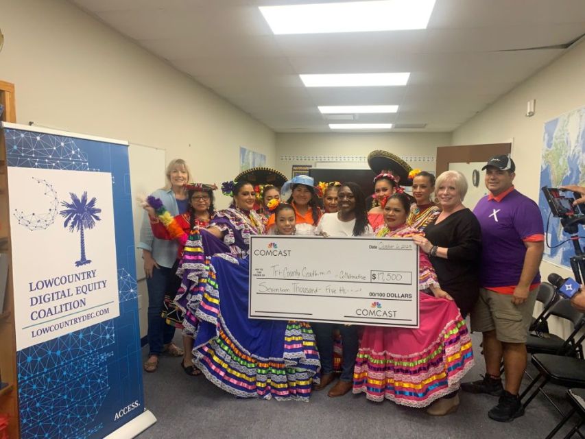 Comcast’s TCCC grant supports families in South Carolina