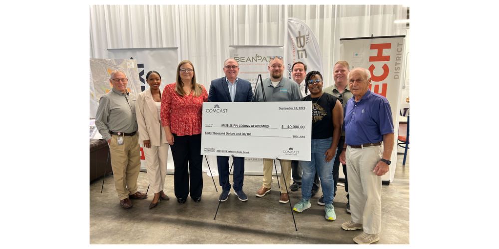 Comcast NBCUniversal Foundation Awards $40,000 Grant to Veterans Code Program in Jackson