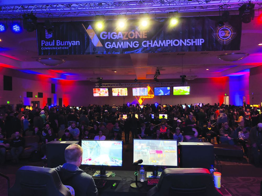 Paul Bunyan Communications host an annual GigaZone Gaming Championship
