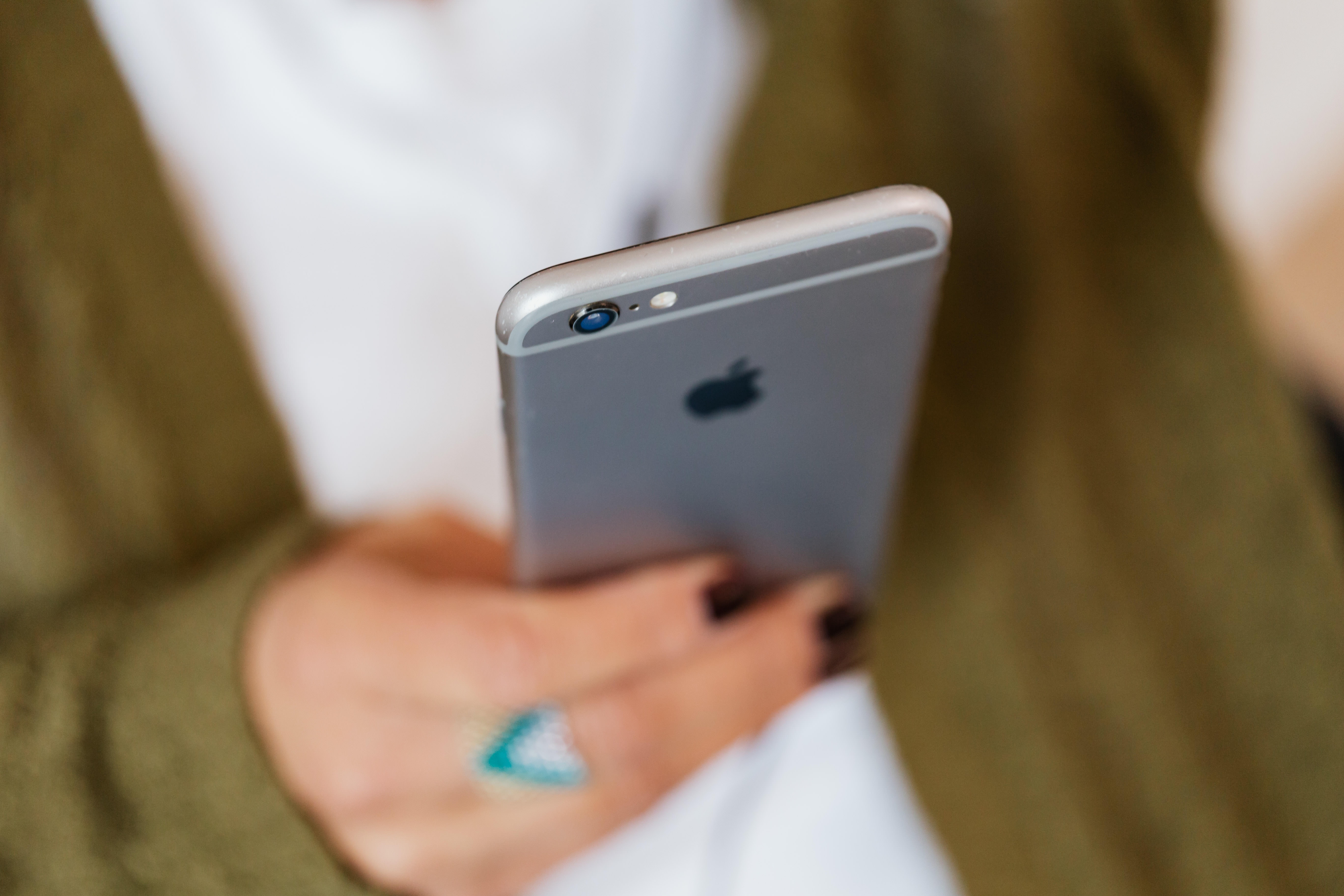 Photo displaying cell phone use.