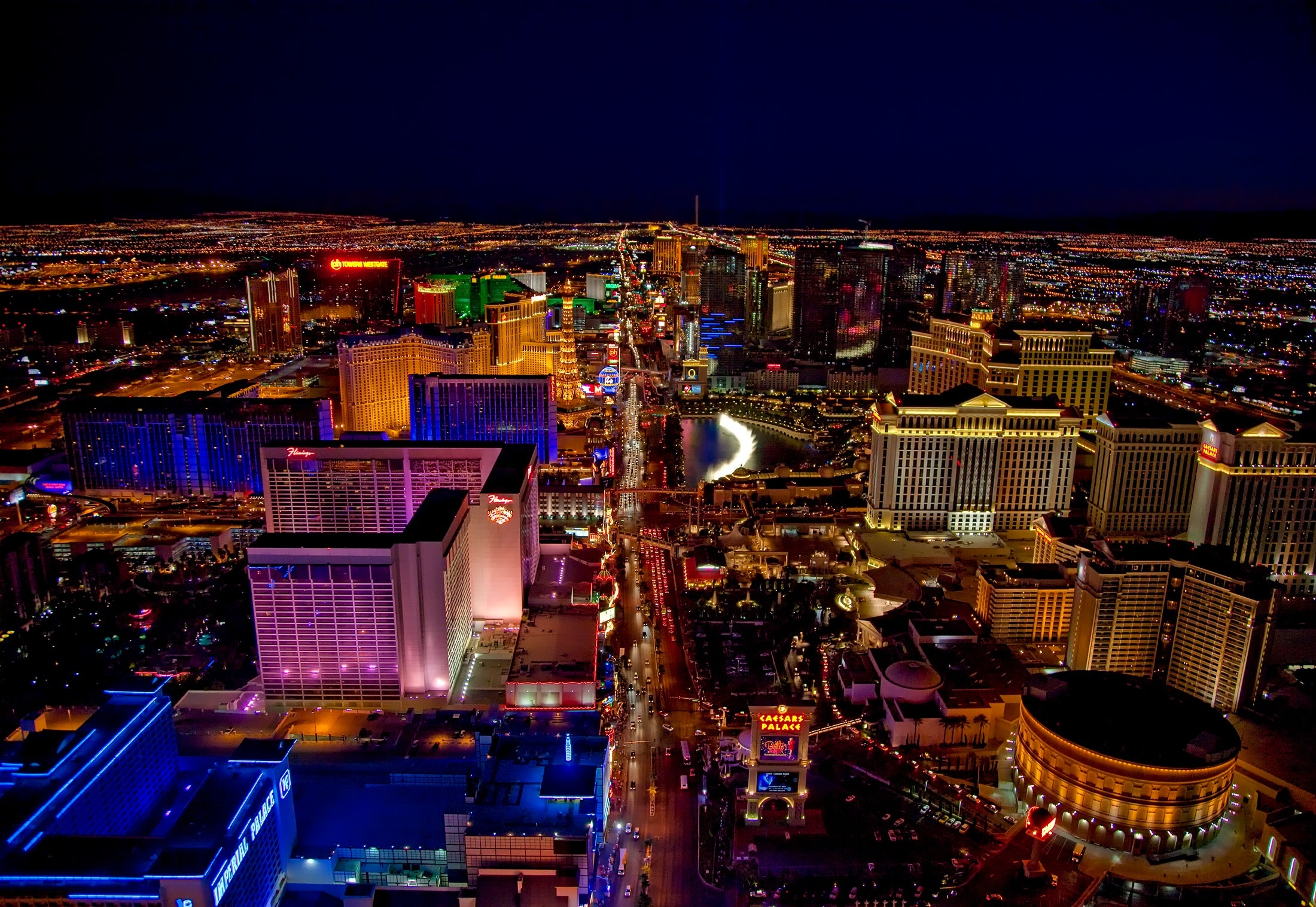 Photo showing Las Vegas skyline.