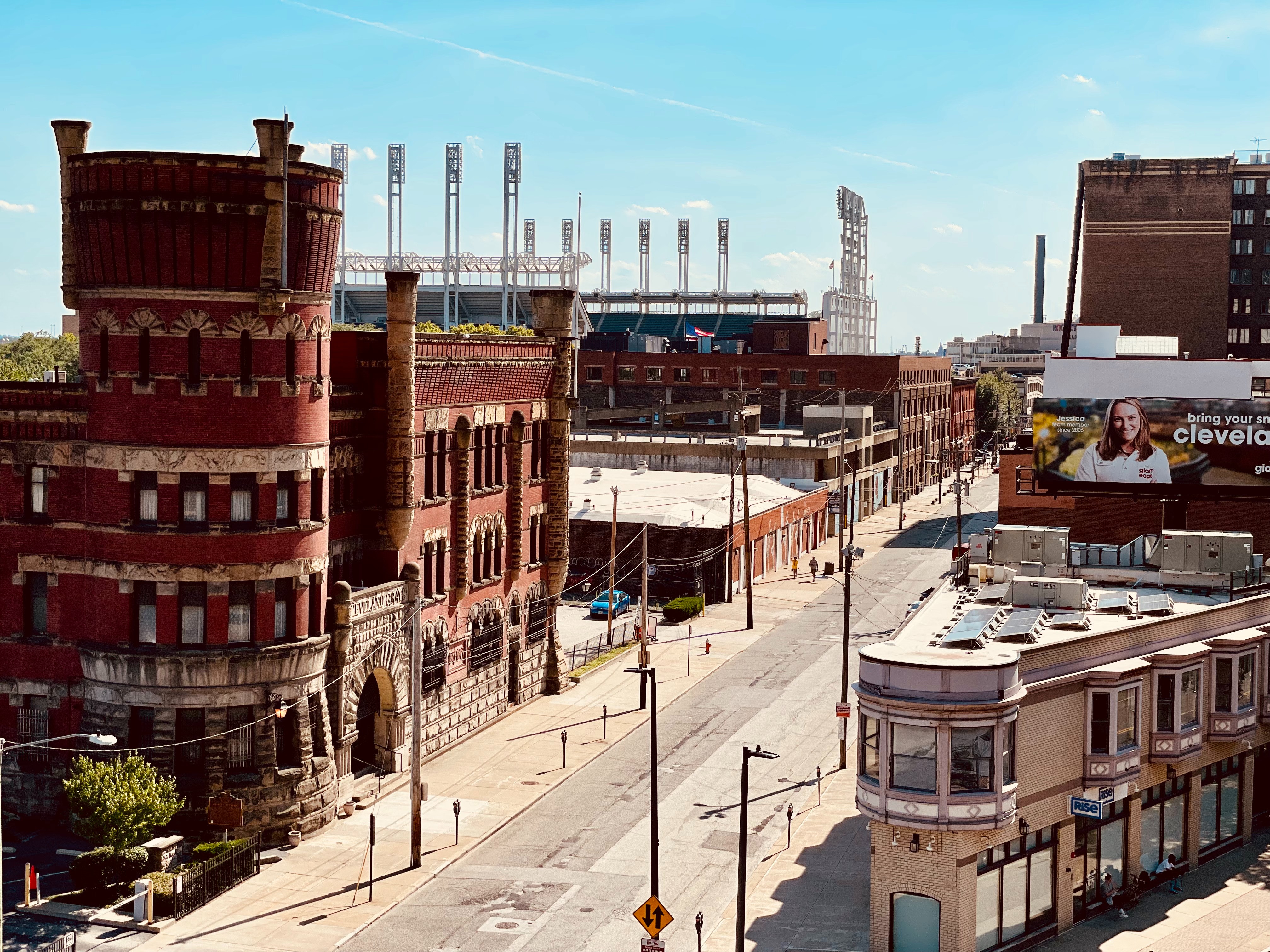 Image showing city streets in Cleveland.