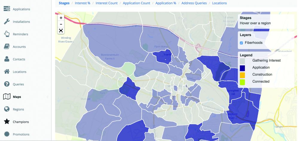 The SpryPoint software