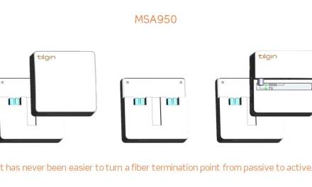 Tilgin Introduces Small, Flexible Fiber Termination Point