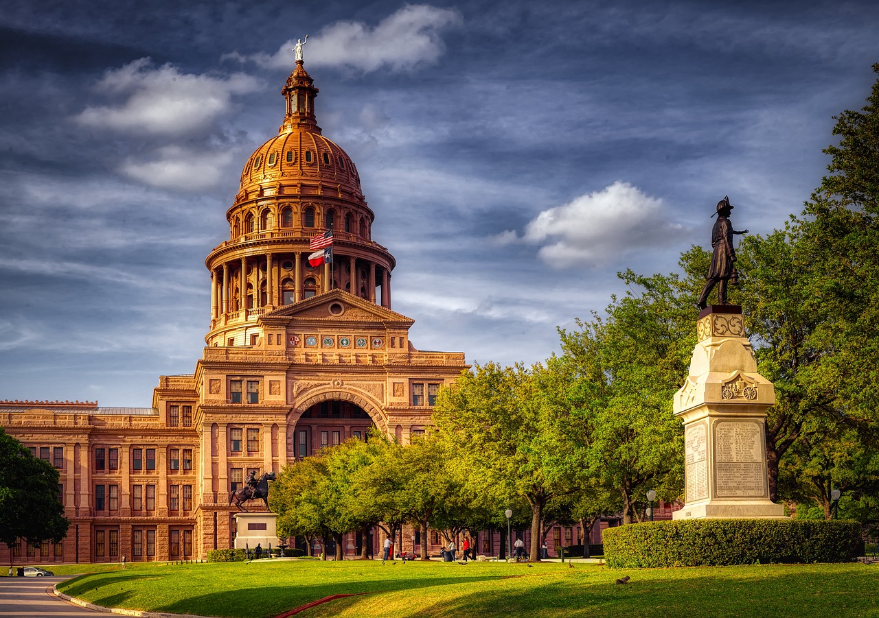 Texas State Capitol Building in Austin.