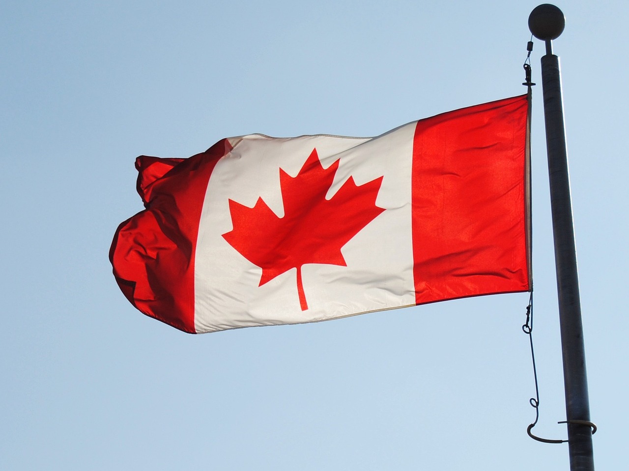 The Canadian Flag.
