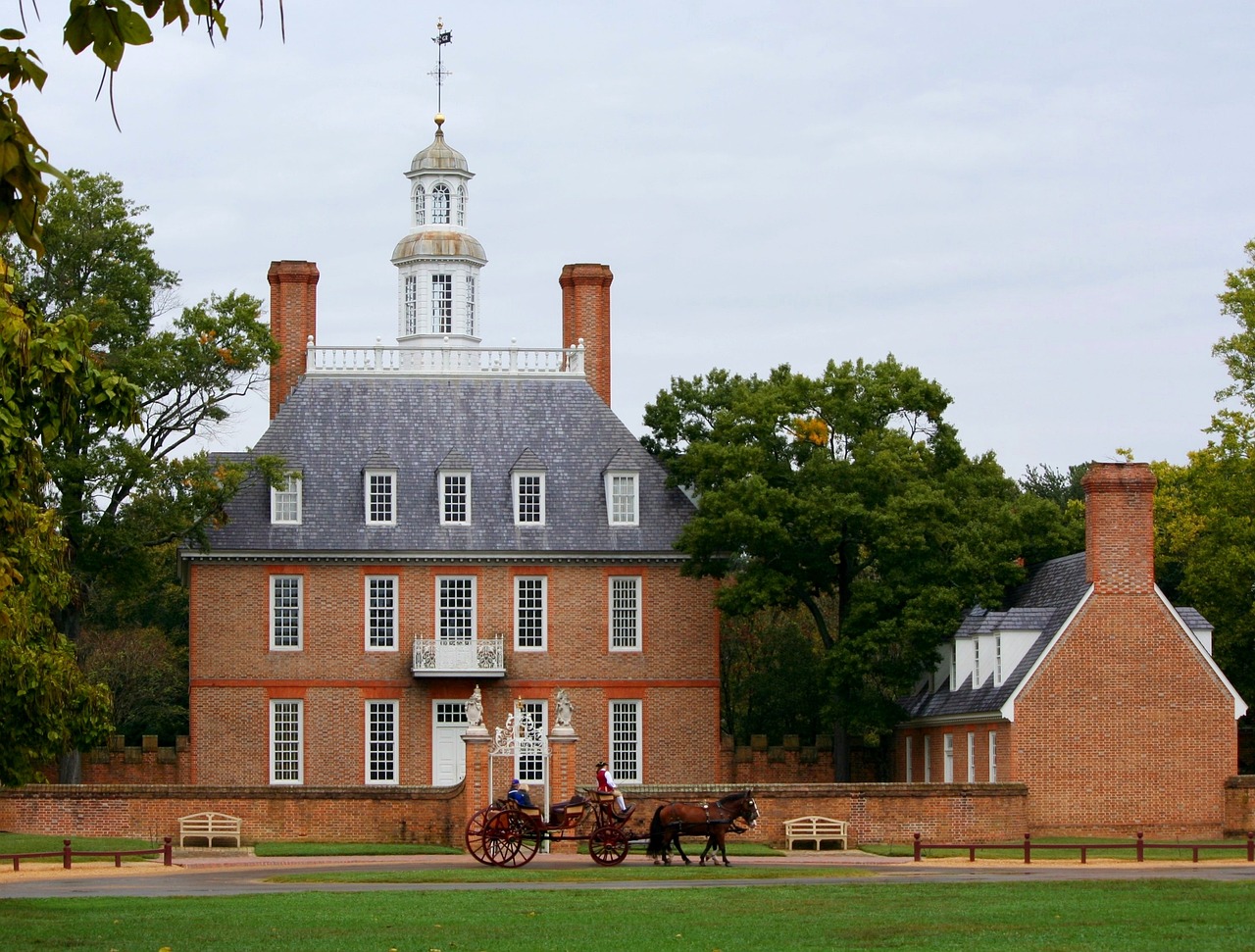 Governor's Palace in Williamsburg, Va.
