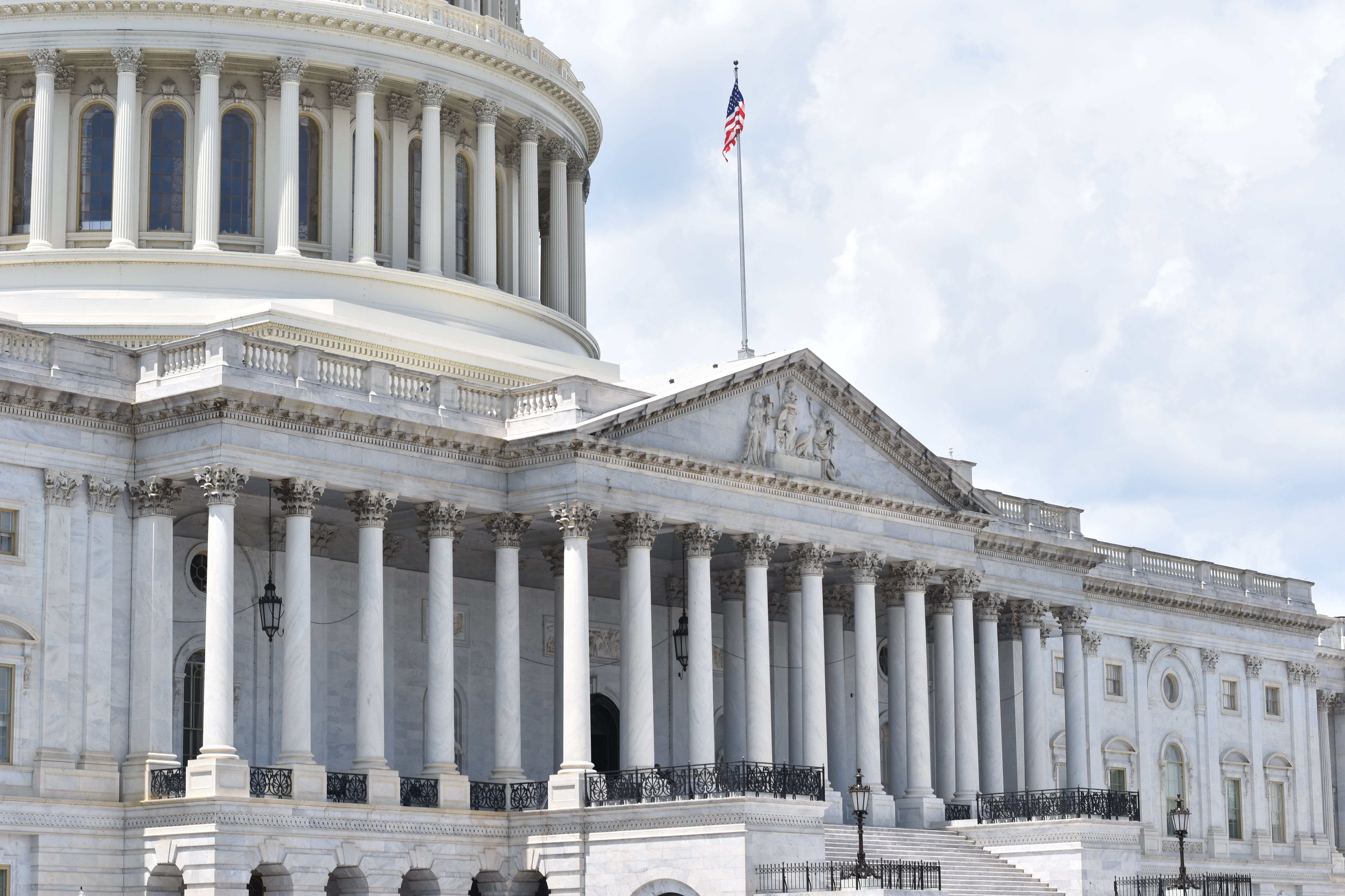 The steps of the U.S. Capitol.