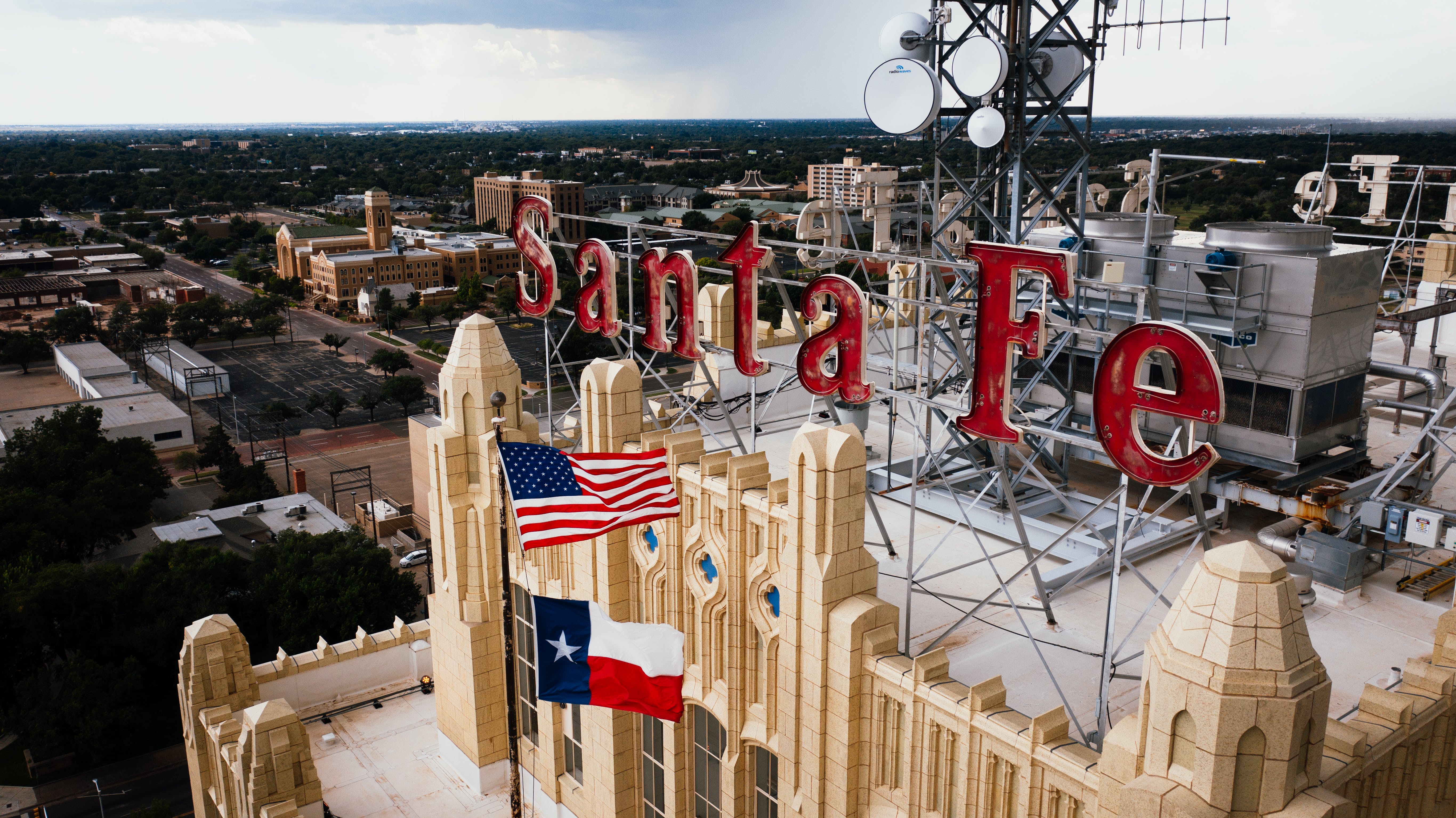 Skyline of Amarillo, TX.