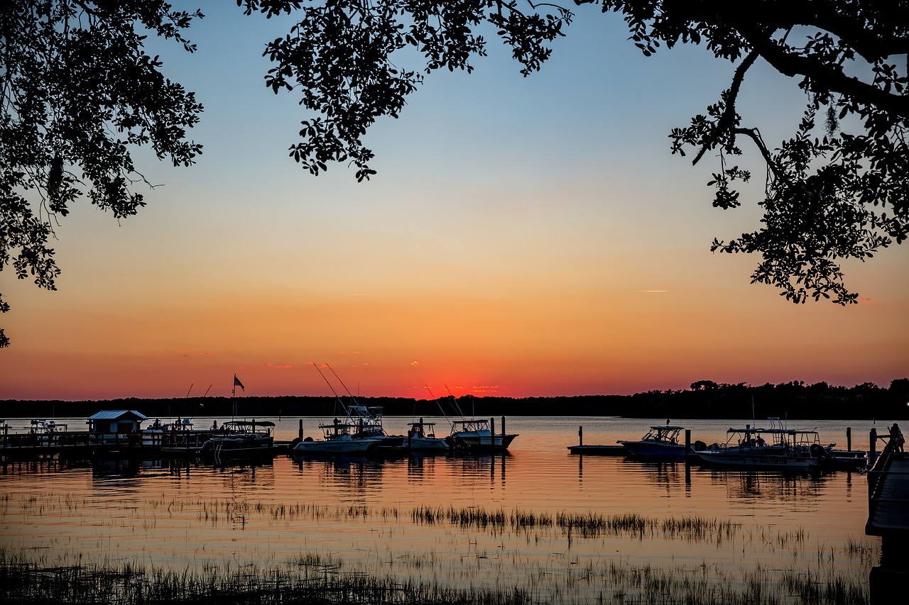 Skull Creek in Hilton Head, SC.