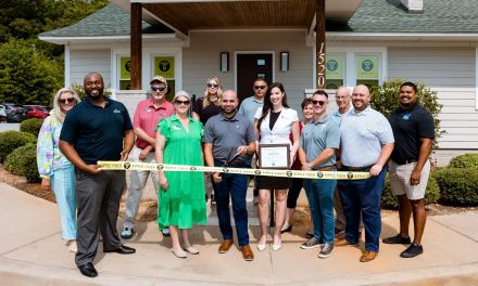 Ripple Fiber ribbon cutting marks opening new SC office