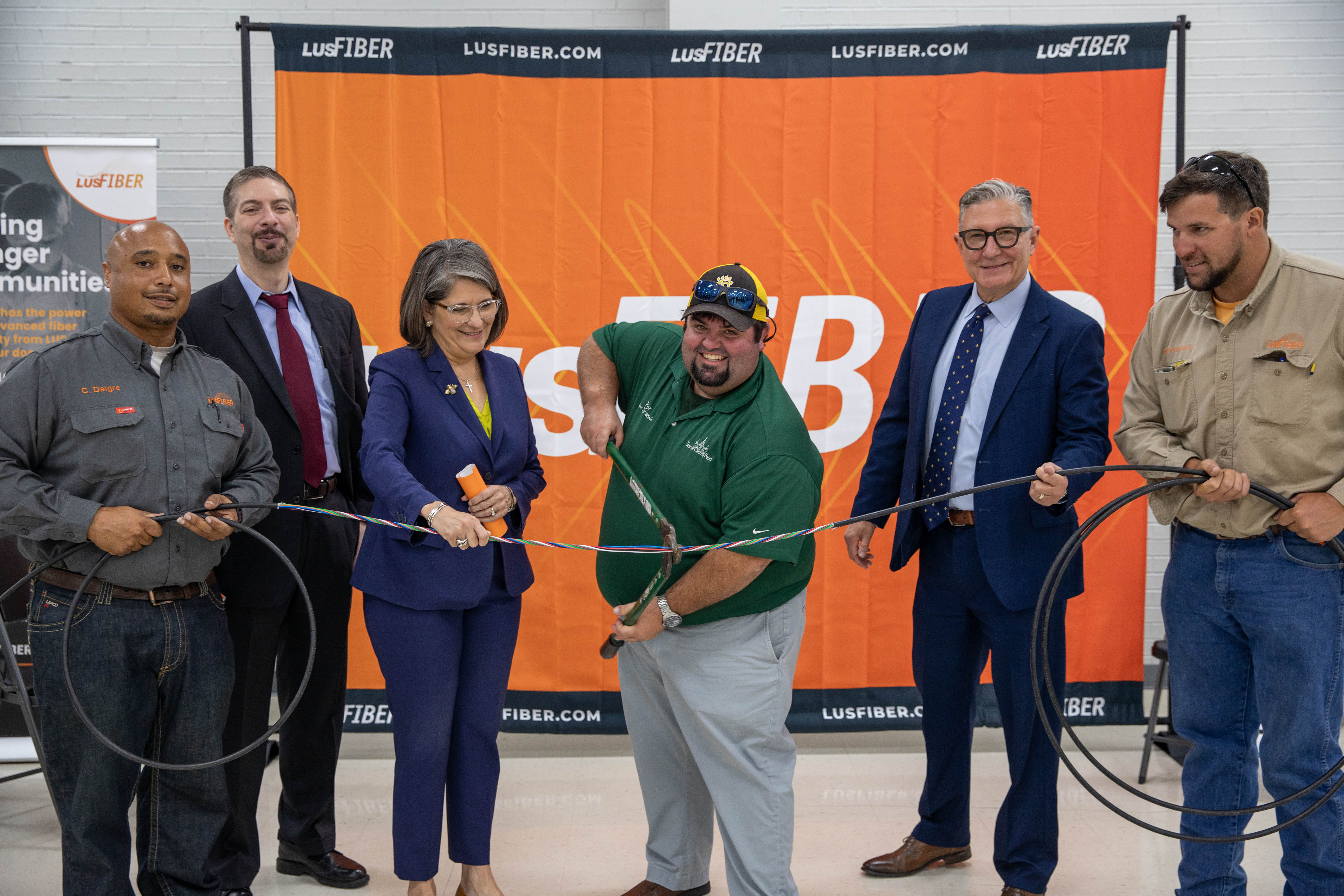 A town in Louisiana's Acadia Parish is the site of an all-fiber network expansion now being undertaken by LUS Fiber.