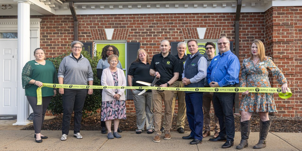 Ripple Fiber honors recent opening of Hickory, NC office