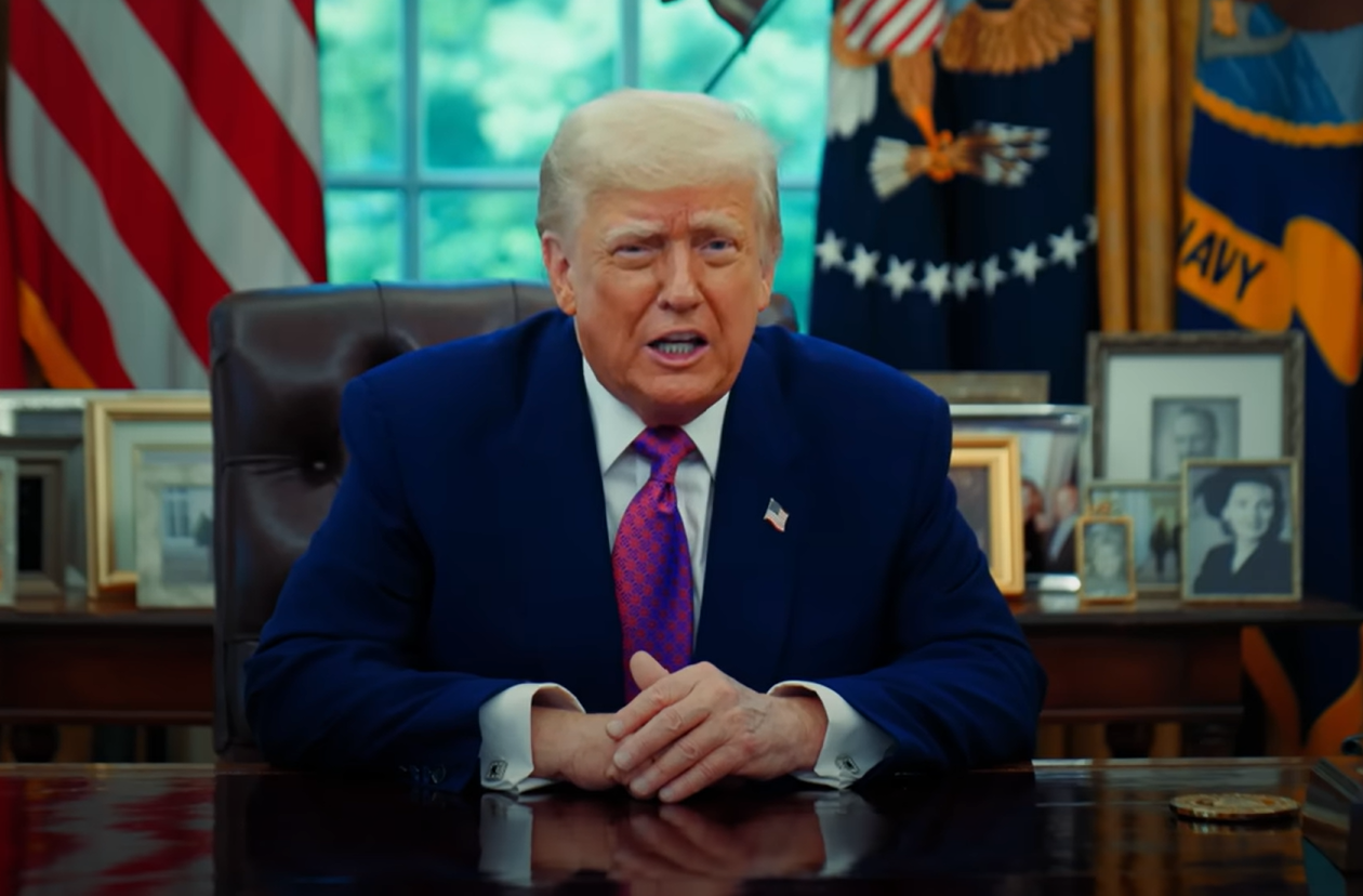 President Donald Trump on Truth Social labeled the Digital Equity Act as racist and said he'll end the Congressionally approved program.