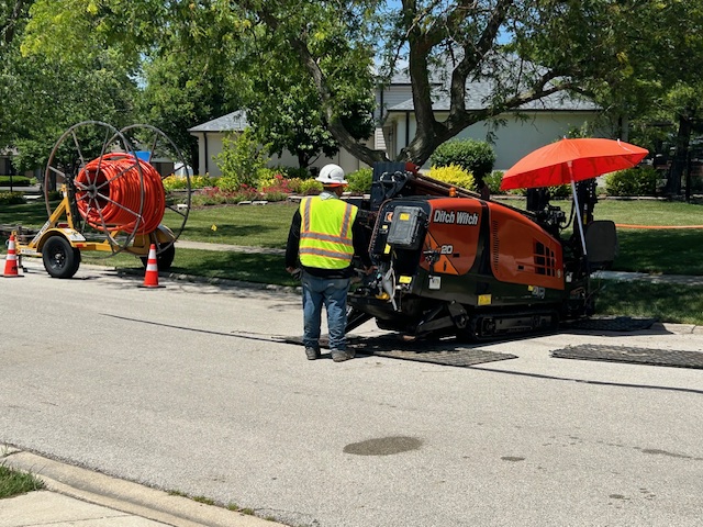 Astound begins fiber network construction in Orland Park, Illinois