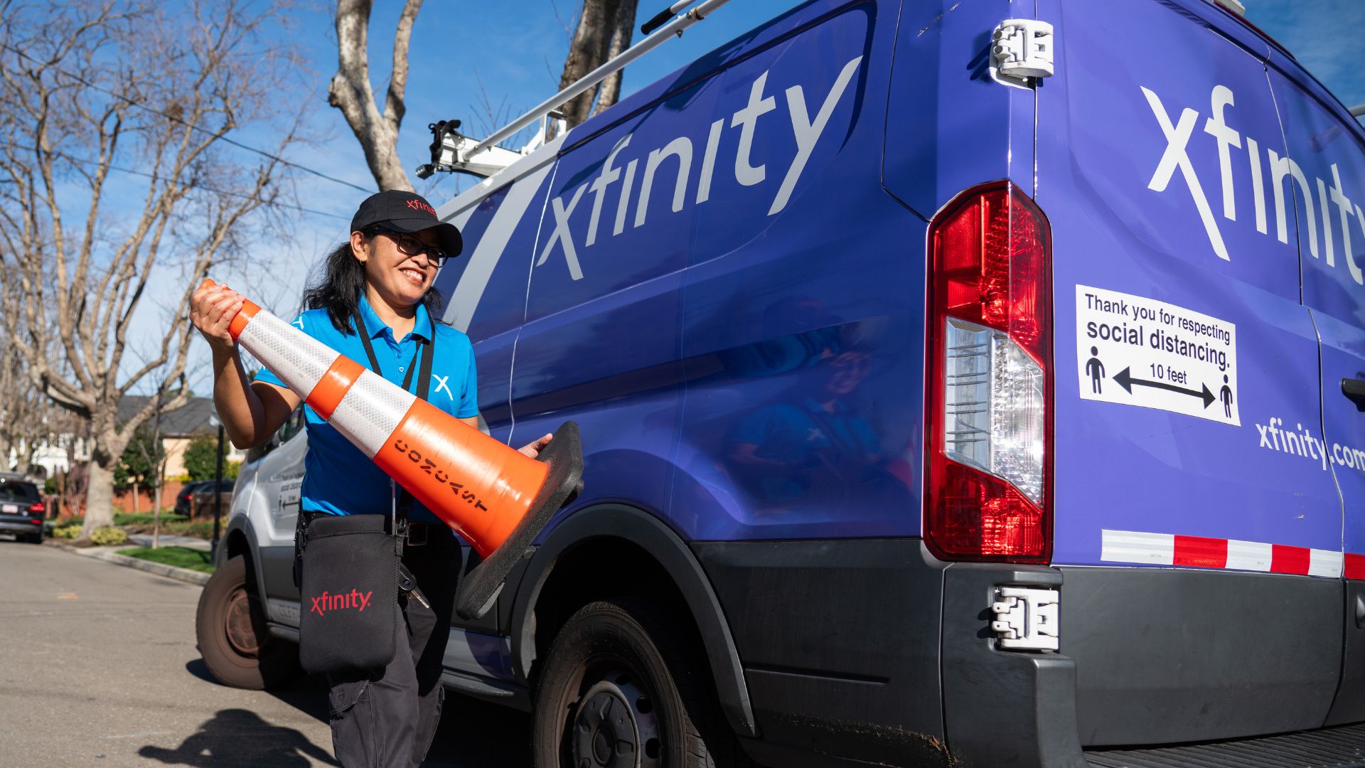 Comcast has connected more than 1,200 homes and businesses to high-speed internet in Montgomery County, Indiana.