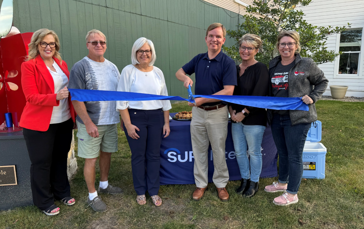 Surf Internet has announced the launch of fiber-optic services to 1,200 homes and businesses in Sparta, Michigan.