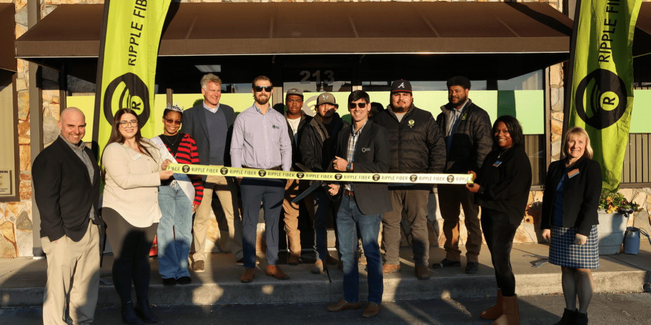 Ripple Fiber hosts ribbon cutting in Statesville, North Carolina