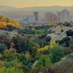 a photo of Salt Lake City's skyline