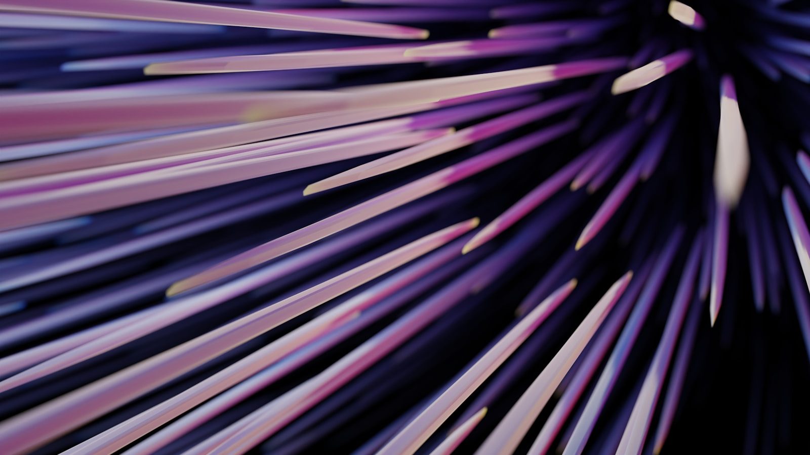 a close up of a purple and white object