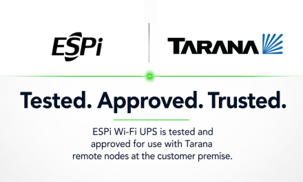 ESPi Wi-Fi UPS Tested and Approved for Use with Tarana Remote Nodes at the Customer Premise