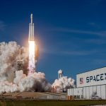 rocket ship launching during daytime