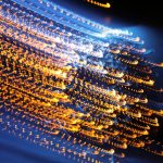a bunch of lights that are on a wall