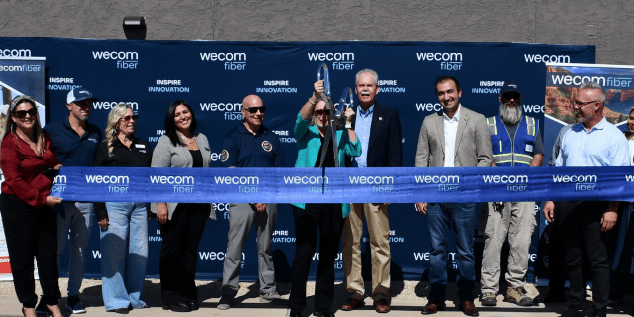 Wecom Fiber celebrates ribbon cutting for Parker, AZ broadband project
